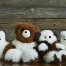 Luxe Cinnamon Alpaca Fur Teddy – Petite